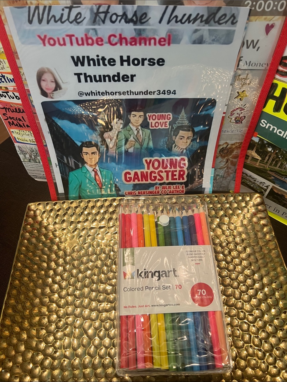 #2792** Kingart Multicolor Colored Pencil Set - Picture 4 of 17